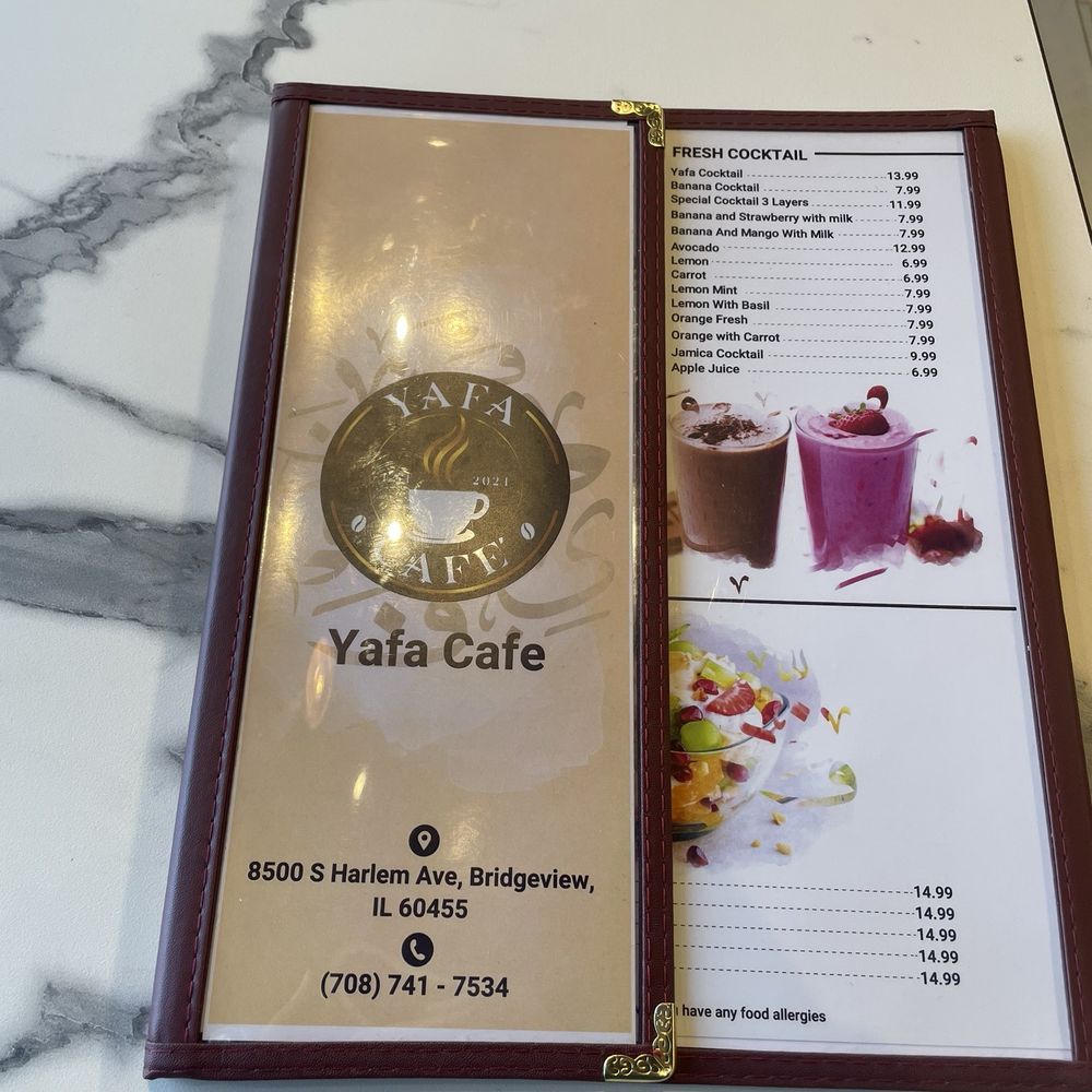 Yafa Cafe - Breakfast & Brunch Near Me - Bridgeview, Illinois Yafa Cafe - Breakfast & Brunch Near Me - Bridgeview, Illinois