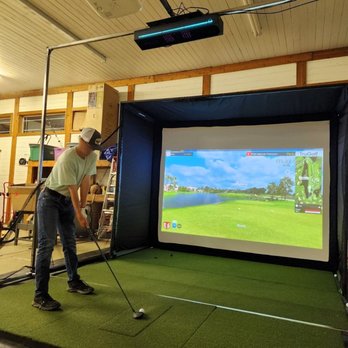 Burnt & Stitched Metalworks - Golf Simulator Stand - Metal Fabricators Near Me Burnt & Stitched Metalworks - Golf Simulator Stand - Metal Fabricators Near Me