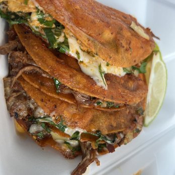 Dos Amigos Taqueria - Fried tacos, I do recommend these. - New Mexican Cuisine Near Me - Longview, Texas