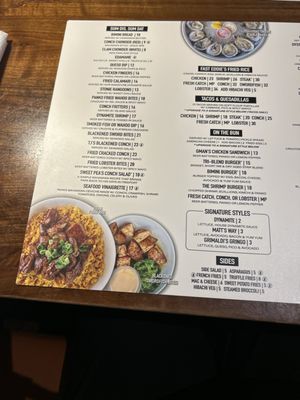 Menu photo 4 Papa's Raw Bar Lighthouse Point, FL