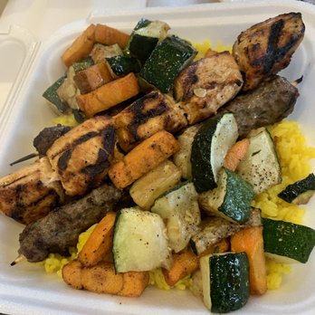 Nasim’s kabab - Shish Combo - Mediterranean Near Me - Mooresville, North Carolina