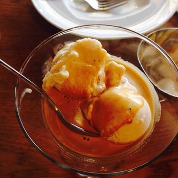 Patio Tapas and Beer - Espresso over vanilla ice cream aka "Ahogado" (yum!) - Tapas/Small Plates Near Me - Boca Raton, Florida