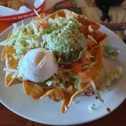 Ground beef taco salad. Another win!