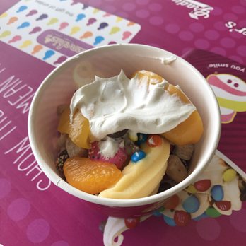 Menchie's Cobblestone Plaza - A mixture of different kinds of frozen yogurt and toppings. - Ice Cream & Frozen Yogurt Near Me - Pembroke Pines, Florida Menchie's Cobblestone Plaza - A mixture of different kinds of frozen yogurt and toppings. - Ice Cream & Frozen Yogurt Near Me - Pembroke Pines, Florida