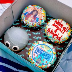 Movies At Marymoor - Everything Everywhere All at Once Cupcakes by Trophy Cupcakes.