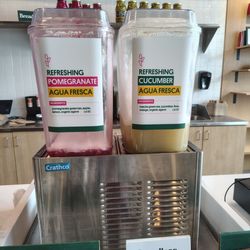 Breadless - Agua Fresca - Pomegranate and Cucumber