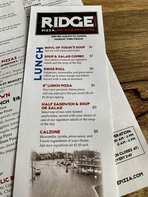 Ridge Pizza NE by null