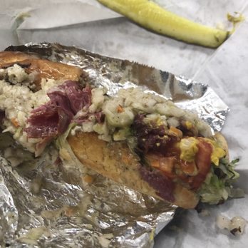 Dave's Cosmic Subs - Corned beef sandwich and a pickle - Sandwiches Near Me - Atlanta, Georgia Dave's Cosmic Subs - Corned beef sandwich and a pickle - Sandwiches Near Me - Atlanta, Georgia