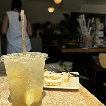 Volunteer Park Cafe & Pantry - Lemon creamsicle spritz, lemon tart, rhubarb tart - Cafes Near Me - Seattle, Washington Volunteer Park Cafe & Pantry - Lemon creamsicle spritz, lemon tart, rhubarb tart - Cafes Near Me - Seattle, Washington
