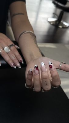 Structured gel mani + Gel-x & Permanent Jewelry  - Here is just a few pictures of my work. what I offer, including which tier was booked and pricing! Structured gel mani + Gel-x & Permanent Jewelry  - Here is just a few pictures of my work. what I offer, including which tier was booked and pricing!