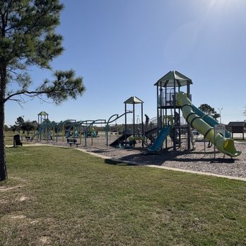 John Paul Landing Park - Playground with zip line - Parks Near Me - Cypress, Texas