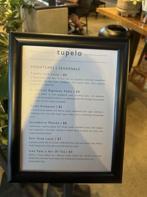 Menu photo 2 Tupelo Coffee House Sacramento, CA