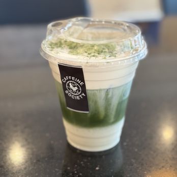 Caffeine Society - Einspanner Matcha Latte - Coffee & Tea Near Me - Sacramento, California