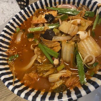 ZZamppong Zizon - Spicy seafood noodle soup: Jjampong - Korean Near Me - Duluth, Georgia