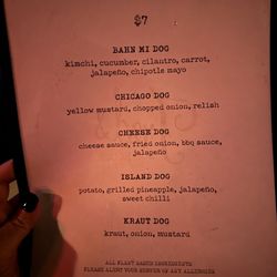 Fred's Dog House - Menu 3/7/26