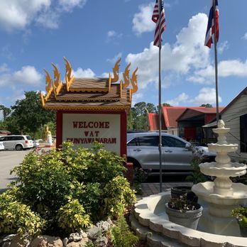 Punyawanaram Wat - Sign - Buddhist Temples Near Me - Melbourne, Florida Punyawanaram Wat - Sign - Buddhist Temples Near Me - Melbourne, Florida