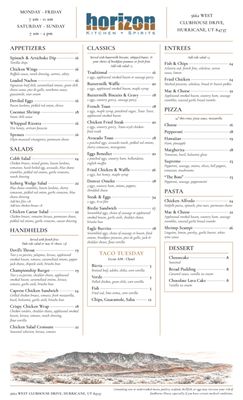 Menu photo 3 Horizon Kitchen + Spirits Hurricane, UT