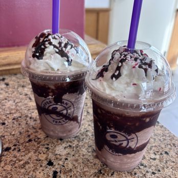 The Coffee Bean & Tea Leaf - Peppermint mocha ice blended - Coffee & Tea Near Me - Long Beach, California