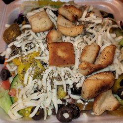 Marcello's New York Pizza - Salad for 2 people was amazing!