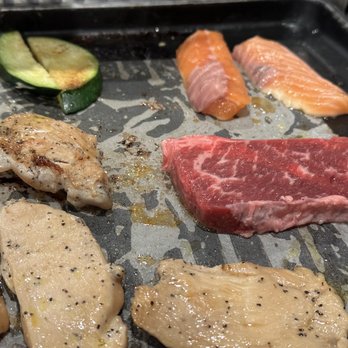 Fire Hot Pot & BBQ - a variety of meats and vegetables - Barbeque Near Me - Lakeland, Florida Fire Hot Pot & BBQ - a variety of meats and vegetables - Barbeque Near Me - Lakeland, Florida