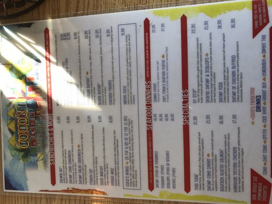 Menu photo 8 A-J's Dockside Restaurant Tybee Island, GA Menu photo 8 A-J's Dockside Restaurant Tybee Island, GA