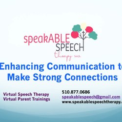 SpeakABLE Speech Therapy Svcs. - Pediatric Speech Therapy & Parent Trainings