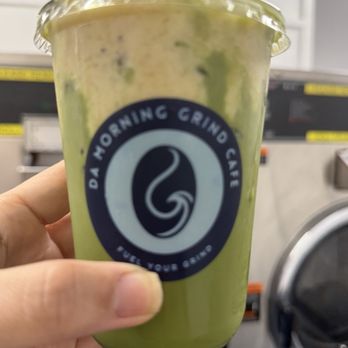 Da Morning Grind Cafe - Da Matcha-Nana Latte - Coffee & Tea Near Me - Honolulu, Hawaii Da Morning Grind Cafe - Da Matcha-Nana Latte - Coffee & Tea Near Me - Honolulu, Hawaii