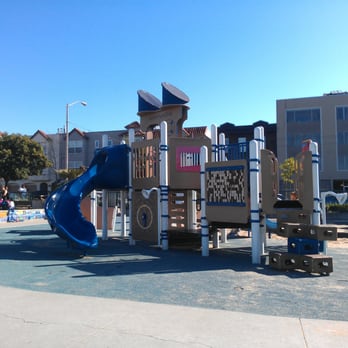 Moscone Park Playground - Blue adventure ship play area - Playgrounds Near Me - San Francisco, California Moscone Park Playground - Blue adventure ship play area - Playgrounds Near Me - San Francisco, California