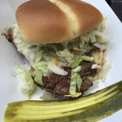Filet mignon sandwich