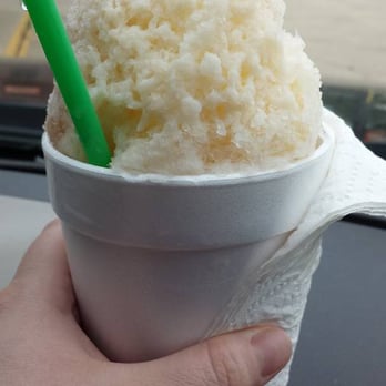 Okie Sno - Coconut with cream - Shaved Ice Near Me - Yukon, Oklahoma Okie Sno - Coconut with cream - Shaved Ice Near Me - Yukon, Oklahoma