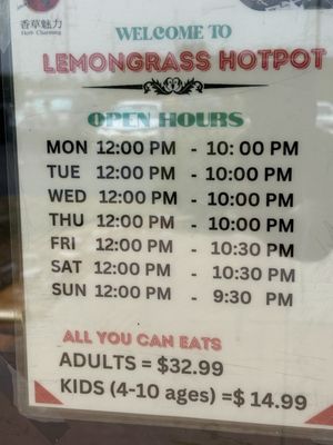 Menu photo 2 Lemongrass Hot Pot Oklahoma City, OK Menu photo 2 Lemongrass Hot Pot Oklahoma City, OK
