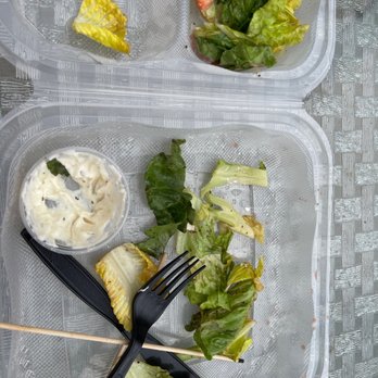 Chicken Maison - Brown edges lettuce in our salads. - Mediterranean Near Me - Torrance, California Chicken Maison - Brown edges lettuce in our salads. - Mediterranean Near Me - Torrance, California