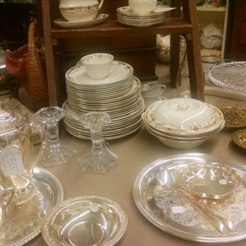The Green Bean Exchange - Love the dishes and silver. - Antiques Near Me - Cumming, Georgia The Green Bean Exchange - Love the dishes and silver. - Antiques Near Me - Cumming, Georgia