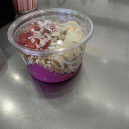 The left over he thought was acceptable to serve instead of making a fresh one