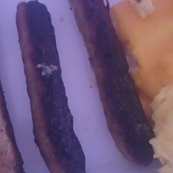 Mary's Grill - Burnt sausage