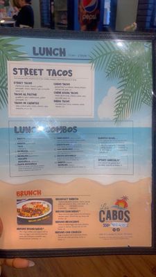 Menu photo 4 Los Cabos Akron, OH