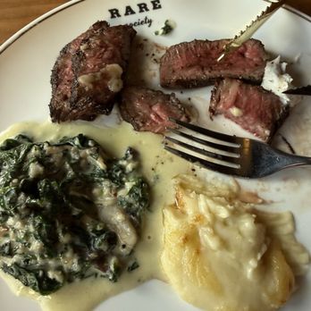 Rare Society - Truffle creamed spinach and whipped potatoes- both delicious! - Steakhouses Near Me - San Clemente, California Rare Society - Truffle creamed spinach and whipped potatoes- both delicious! - Steakhouses Near Me - San Clemente, California