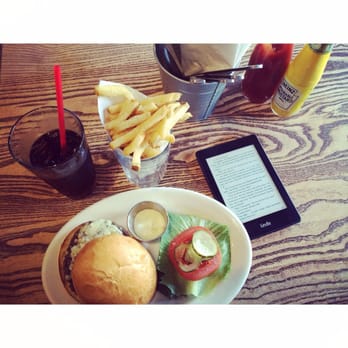 Park Burger - Burger with Bleu cheese and a small fry. - Hot Dogs Near Me - Oakland, California