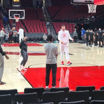 Moda Center - Jusuf Nurkić, Blazers vs. 76ers, November 20, 2021 - Stadiums & Arenas Near Me - Portland, Oregon