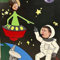 Green Bank Observatory - Photo op in the science hall
