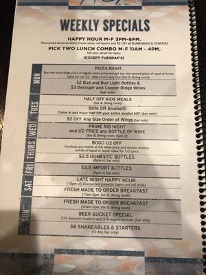 Menu photo 6 Atlantic Grille Frederick, MD