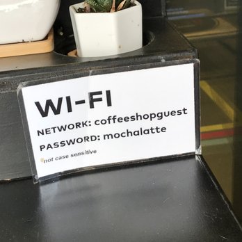 1951 Coffee Company - WiFi network and password at 1951 Coffee Company in Berkeley. - Coffee & Tea Near Me - Berkeley, California