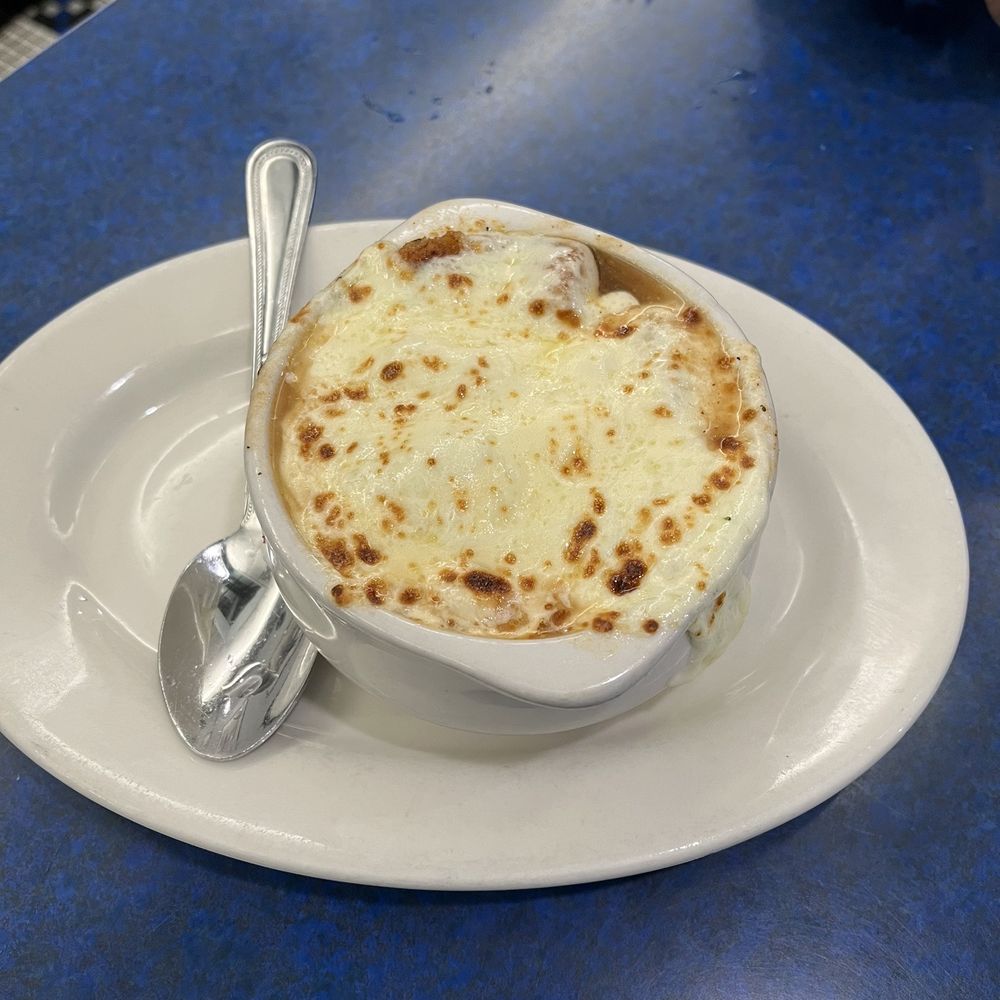 Skylight Diner - French Onion Soup - American Near Me - New York, New York Skylight Diner - French Onion Soup - American Near Me - New York, New York