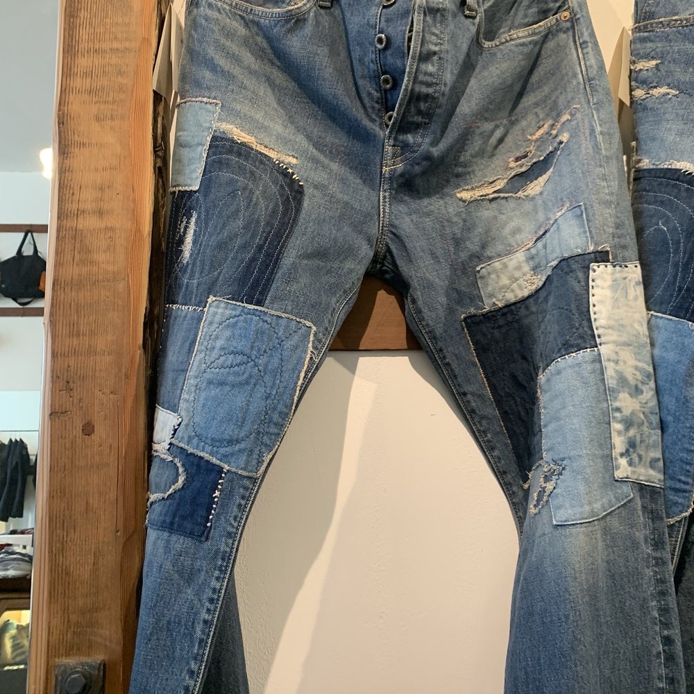 Cotton Sheep - patchwork denim - Women's Clothing Near Me - San Francisco, California Cotton Sheep - patchwork denim - Women's Clothing Near Me - San Francisco, California