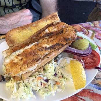 Barbara's Fishtrap - Broiled Cajun Style Fish Sandwich - Seafood Near Me - Half Moon Bay, California Barbara's Fishtrap - Broiled Cajun Style Fish Sandwich - Seafood Near Me - Half Moon Bay, California