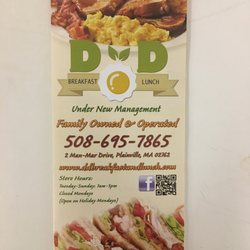 D&D Breakfast And Lunch