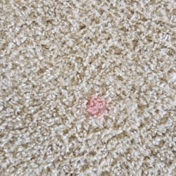 Prosteam Services - Red stain removel
