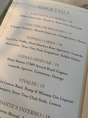 Menu photo 4 L'Aperitivo Las Vegas, NV Menu photo 4 L'Aperitivo Las Vegas, NV