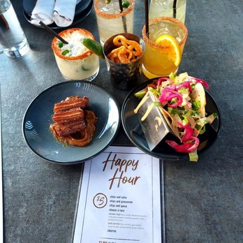 Livery - Indianapolis - Happy hour! Chicken Tinga taco and Churros - Latin American Near Me - Indianapolis, Indiana Livery - Indianapolis - Happy hour! Chicken Tinga taco and Churros - Latin American Near Me - Indianapolis, Indiana