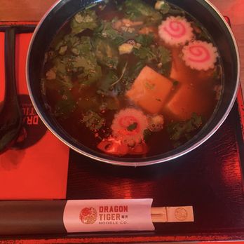 Dragon Tiger Noodle - KAEDAMA RAMEN, CHICKEN BROTH, THAI YUM BROTH - Japanese Near Me - Henderson, Nevada